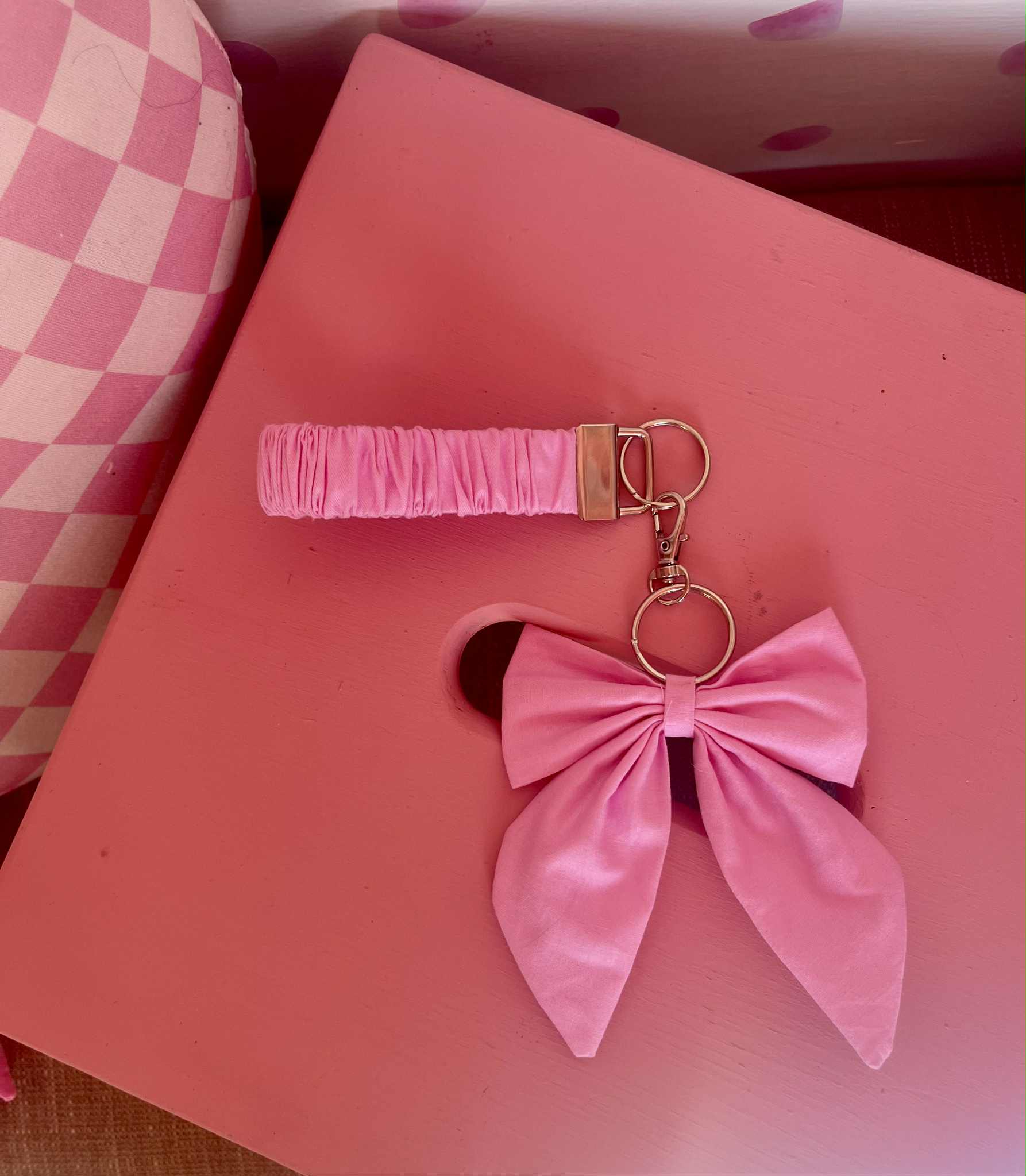 Pink Jolie Keychains | Love & Faye Designs